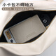 Lanshiko Card Bag Women's 2025 New Genuine Leather Small Document Storage Bag Men's Card Clip Card Bag Thin and Cute Card Cover Gray