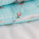 
Hengzan Crib can be detachable and washable portable baby nest crib mid-bed bionic diaper change pad baby pillow travel crib Lion Deer Green (removal and wash belt quilt) 90*50