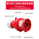 Delixi Airways Plug and Socket 3-n-n-n-Core 4 trifásico 380V Masculino y hembra Conector impermeable impermeable de cuatro núcleos 63A SOCKINE instalado DEP2-1342