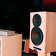 Illumina (ELAC) UNI-FI-Referenz UBR62 Passive Buchhandlungslautsprecher-Verstärker-Set HiFI-Ebene Audio-Drei-Multi-Frequenz 6,5-Zoll-Subwoofer Black/Oak-Paar