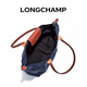 LONGCHAMP Longchamp bag men's and women's bag LePliage Original large long handle handbag dumpling bag New Year gift