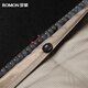 Romon long knee-length woolen coat for men in autumn and winter slim fit removable 90% down lining windbreaker jacket for men