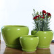 
Yue'e flower pot split with tray, very simple indoor, desktop, home-use green ivy thickened flower pot, 1098 large size