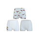 Admiration children's underwear boys' crotchless Lenzing Modal antibacterial mid-waist boxer briefs 3-piece boxed racing stripes 150