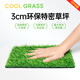 COOLGRASS simulated turf, fake turf, artificial turf, outdoor courtyard balcony, roof, villa courtyard, outdoor carpet turf, 3cm special density (2 meters wide), take a few pieces and send them to a few meters
