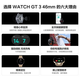 Huawei Watch Watch GT3 Sports Smart Température de la batterie de deux semaines Température de la batterie Blood Oxygène Sécurité car