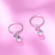 Yuan Shengfu's new PT950 high-quality earring ball platinum earrings fashionable platinum earrings earrings earrings 2.21 grams