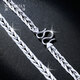 Shengshi Qiyuan pt950 platinum necklace men's genuine platinum necklace platinum snake bone chain keel chain arrow feather necklace platinum 950 weight 60-62 grams long 58-65 cm