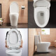 Juego de baño Huida ducha de baño set de dos piezas Jet Siphon Tresfunción Juego de cabezal de ducha 6189 Inodoro + 5510 Ducha 305 mm Fábrica de fábrica directa de fábrica