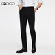 G2000 men's shopping mall same style spring and autumn soft and comfortable anti-static slim fit formal trousers navy blue 30