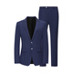 Xiahu Shijia Autumn and Winter New Style Sheep Wool Suit Business Casual Suit Suit X039 Blue Black 52 C (Height 180-189, Weight 170-179 Jin Jin equals 0.5 kg)