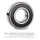 
SKF Swedish Bearing 6206 6207 6208 6209 6210 6211 -2Z-2RS1-/C3 6212-2Z/C3 Iron Cover Seal