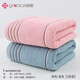 Jie Liya (grace) 2-pack pure cotton household bath towel for adults, absorbent cotton for men and women, non-shedding soft large wrap towel, 2-pack pure cotton bath towel, pink + blue