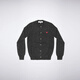 Comme des garcons spiel CDG Kawakubo Rei stickte Mini Liebe Wolle Strickjacken Stricker Pullover Männer und Frauen Mantel Ehepaar Männer Schwarz Mini Herz L (175) Männer