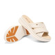 
Belle thick-soled casual slippers, juren leather home slippers, A9T1DBT4 beige 36