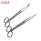 Mushite Veterinary Scissors Surgical Scissors for Pets Stainless Steel Anatomical Sharp Model High-end Mushite Sterilized and Delivered 16CM Straight Scissors