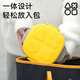 OCTOTO Kindergeschirrgeschirr Babymahlzeitablett Grundschule Lunchbox 316L Edelstahl -Mahlzeit Tablett Baby Tragbare Food Bowl