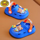G.Duckkids Baby Slipper Jungen Kinderlochschuhe 2023 Neues Sommer-Säugling und Kleinkind Anti-Schlupf-Weiche Sohle Jungen und Jungen Sandalen Grün Größe 22 21/ Geeignet für Fußlänge 12.5
