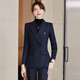 Sugargirl Autumn and Winter Small Suit Suit Women's Casual Commuting Professional Wear Women's Suit Jacket Teacher Workplace Manager Formal Wear Navy Blue Suit + Pants L