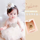 Baby Lace Hair Band Baby Girl Stardress Princess Head Flower Accesorios para el cabello para niños Recién nacidos Fontanelle Accesorios Estrella de la estrella de la corona tridimensional [80% de las personas compran TA]
