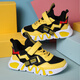 Chaussures pour enfants Xuantushi pour les chaussures pour garçons pour les baskets pour enfants en maille de printemps et d'été pour les chaussures d'été des étudiants pour garçons pour les chaussures de course décontractées pour les enfants et les grands enfants 998 Baolan Double Net 35
