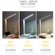 Kuanmian Touch Dimmable LED Desk Lamp Student Study Dormitory USB Charging Plug Pure White With Data Cable 12000 Eye Protection - Both Charging and Plugging Three-tone Lighting