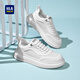 海澜之家男鞋秋冬2025新款经典板鞋男小白鞋增高男士运动休闲鞋透气鞋子男 白色 40 【运动码】