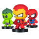 Disney Marvel Blind Box Q Version Figure New Year's Gift Wife Valentine's Day Birthday Gift Girls Friends Boys Souvenirs Creative Gifts Children's Toys Whole Box of 4