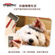 Dogman dog and cat wooden handle card cloth comb nylon brush NS natural style pet products hair removal massage smooth out floating hair cat card cloth brush-small size hair removal