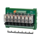 8-way optocoupler isolation solid-state relay module Omron relay module group 24V with insurance solenoid valve shorting bar 6-way DC control AC 4A