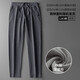 Guxing Guxing Guxing Men's Straight осень осенью новые удобные хлопковые брюки Мужские прямые брюки мужчины. Случайные брюки мужские вязаные брюки.