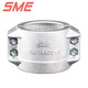
SMEDIN2817/EN14420-3 Aluminum alloy lava safety pipe clamp 25*5 two-piece clamp hoist clamp 38*5 hose outer diameter 47-51