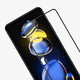 Nelkin geeignet für Xiaomi Redmi Note11t Pro/11t Pro+ Temperierte Film 5G-Version kratzfestes Anti-Fingerabdruck Temperiertes Glasfilm Mobiltelefon Film CP+ Pro Arc Edge