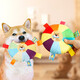 HuanChong.com pet dog toys for dogs to play with to relieve boredom, self-pleasure, chewing resistance, grinding teeth, making sounds, Frisbee, puppy walking and amusing tool