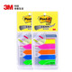 3M Post-it notes Note paper/News note stickers/Note notes/Note notes Heyi series Office supplies 687-5 Full-color indication label 4 books