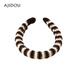 AJIDOU Aji bean headband, simple and casual striped headband, fashionable and versatile birthday gift for girlfriend
