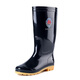 Botas de lluvia de tubo alta de pinzhide al aire libre botas de agua resistentes al desgaste al aire libre no son fáciles de resbaladizo zapatos de goma resistentes al agua 42