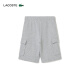 Lacoste French Crocodile Kindershorts Sommer Komfortable einfache vielseitige komfortable farbige Shorts GJ7372 CCA/Silbergrau 130 8a