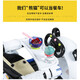 
Yisheng Beimei (usbon) baby-sliding artifact children's electric car four-wheeled car baby shaking car boy and girl remote control toy car can be used as a child stroller Supreme version [Black and White Man] upgraded version + soft wheel