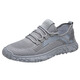 SNGUNY high-end light luxury brand casual shoes men's 2025 spring and summer sports shoes men's breathable thin mesh shoes men's shoes men's black 9195 39