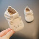 Sweet Chengzhi Baby Schuhe Frühlings- und Herbst Neugeborene Babytuchschuhe weiche Sohle 6-8-9 Monate ohne von Kinder Schritt Frontschuhen 0-1 Jahre atmungsaktiven beige-embroidered Katze mit innerer Länge 11,0 cm (ca. 0-6 Monate)