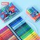 Disney 12-Farben Dreieck Stange Aquarell Stift Kinderwaschbar dicke Pole leicht zu halten Pinselstudentische Malerei Schreibwarenspielzeug Marvel DM20655-2A