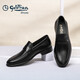 Goldlion Men's Shoes Fashion Hollow Dethastress Leather Shoes Plunging Sandals.