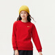 ASICS children's clothing autumn sports velvet warm sweatshirt soft, stylish and versatile 2024 autumn and winter new style 334241213080