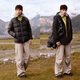 Semir four-proof down jacket China National Geographic series men's three-in-one two-piece winter suit 109724113110