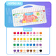 Morgenlicht (m/g) Briefpapier 36 Farbe leicht zu waschbarer Aquarellstifte Kinder Dreieck Stange Gesichtsfarbe Farbe Graffiti Pinsel Schüler Kunstmalereien Pinselsicherheit ACP901AV