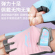 李宁（LI-NING）儿童运动手套骑行半指健身男女自行车攀岩登山单杠护腕防滑薄款