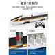 Harmonía Modelo de ferrocarril de alta velocidad EMU Toya de tren remoto Toys Niños Fuxing Ferroviario de alta velocidad Modelo de control remoto de control remoto-SF Express 5 Baterías recargables de cuerpo + otras