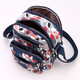 Maga diesjährige beliebte kleine Tasche für Frauen 2021 Neue Mode gedruckte Frauen kleiner Rucksack vielseitiger einschulterer Crossbody-Tasche Nylon Casual Small Square Bag Color Dots