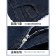 Pantalones cortos de mezclilla de mezclilla de mezclilla de yalu para hombres calzadas de moda de tierras de moda pantalones de verano nuevos pantalones para hombres 9850 azul 31 (circunferencia de dos pies cuatro cinturas)